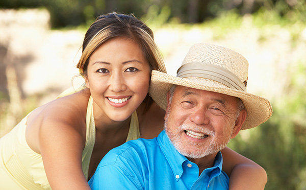 Couple Smiling